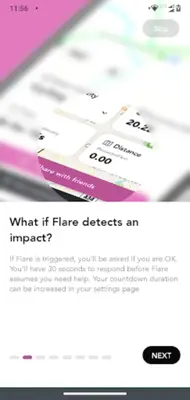 Flare - Personal Protection android App screenshot 3